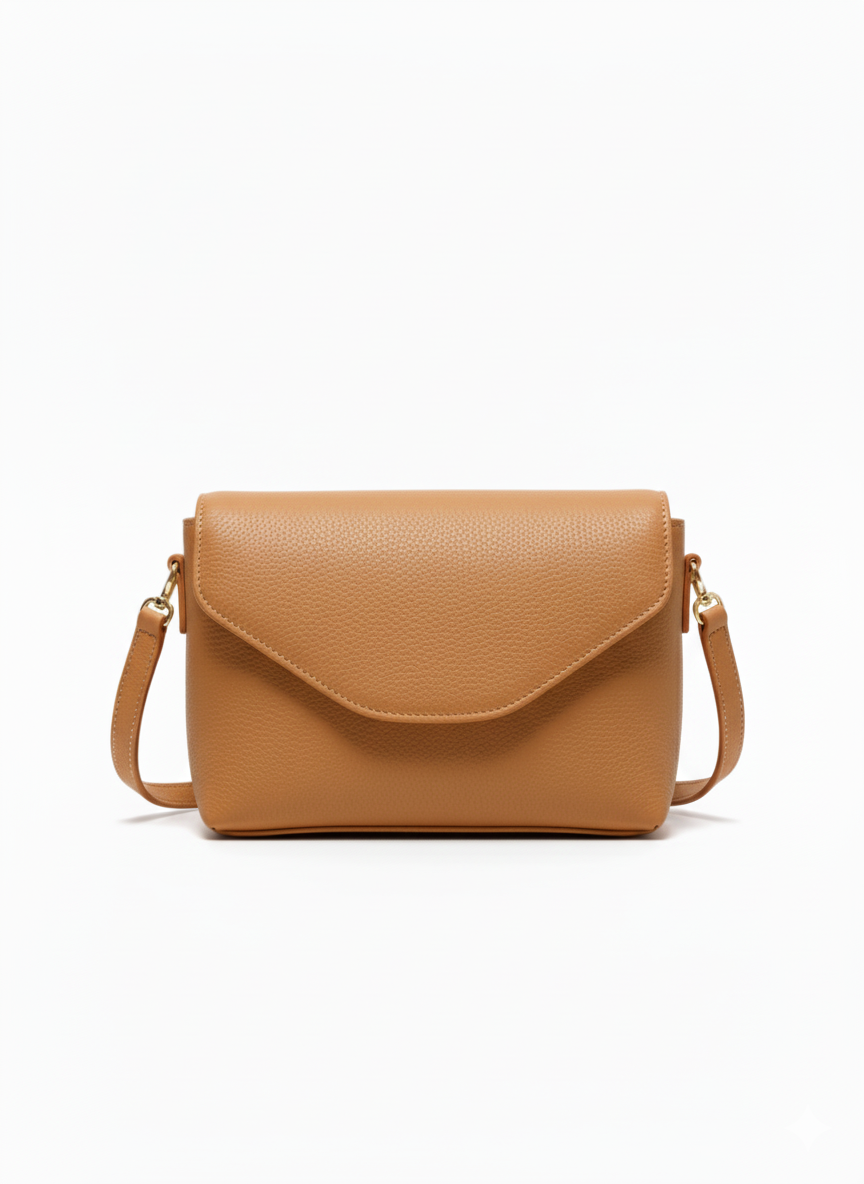 Pochette en cuir Hannah