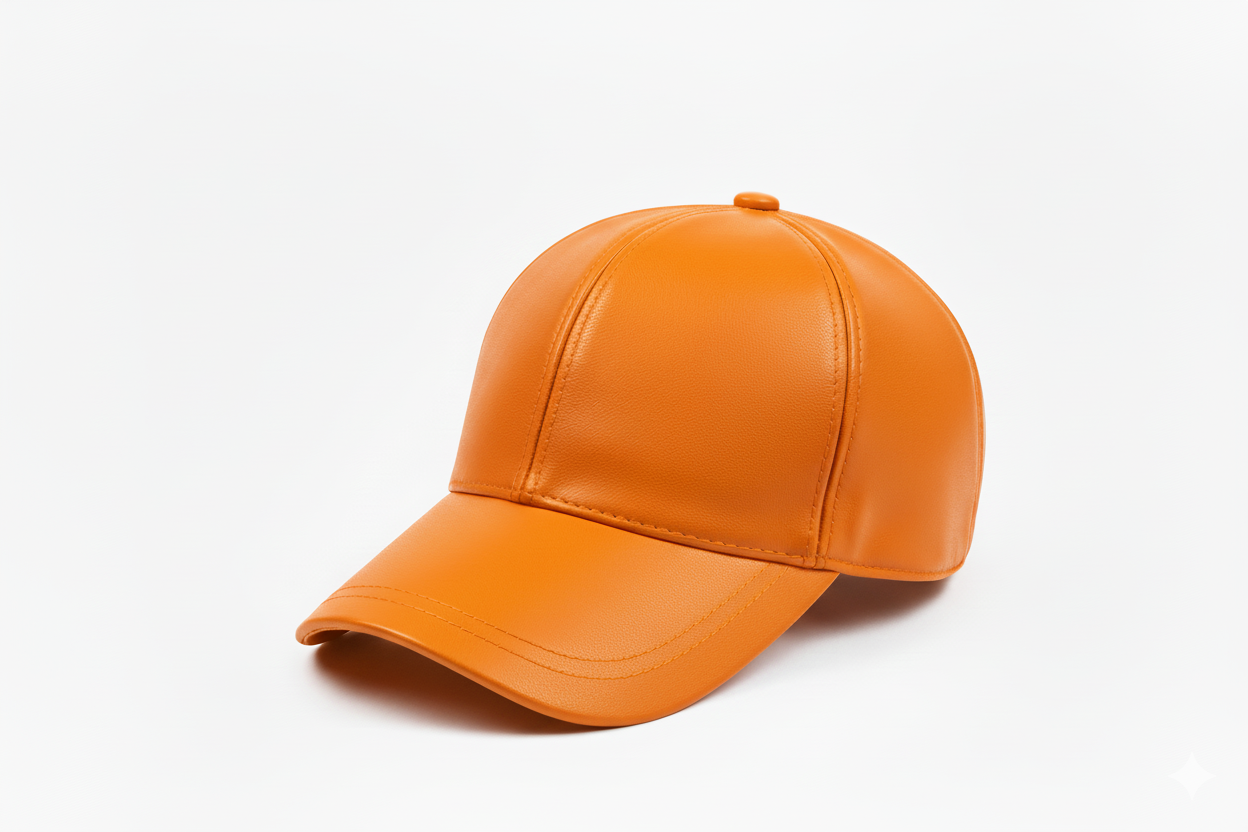 Casquette de baseball en cuir, différentes couleurs
