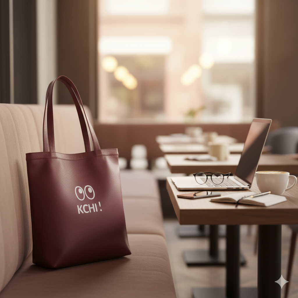 Sac shopping tendance en cuir Marrakchi, taille ajustable