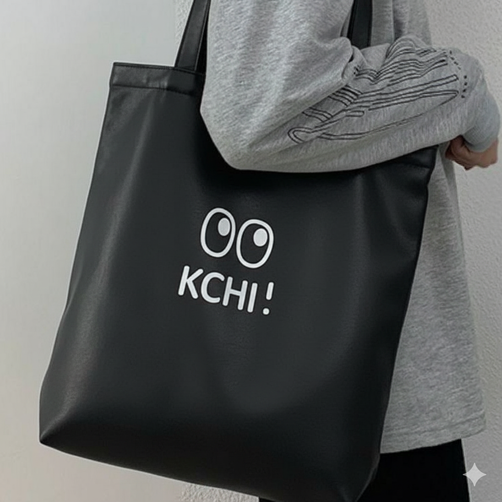 Sac shopping tendance en cuir Marrakchi, taille ajustable