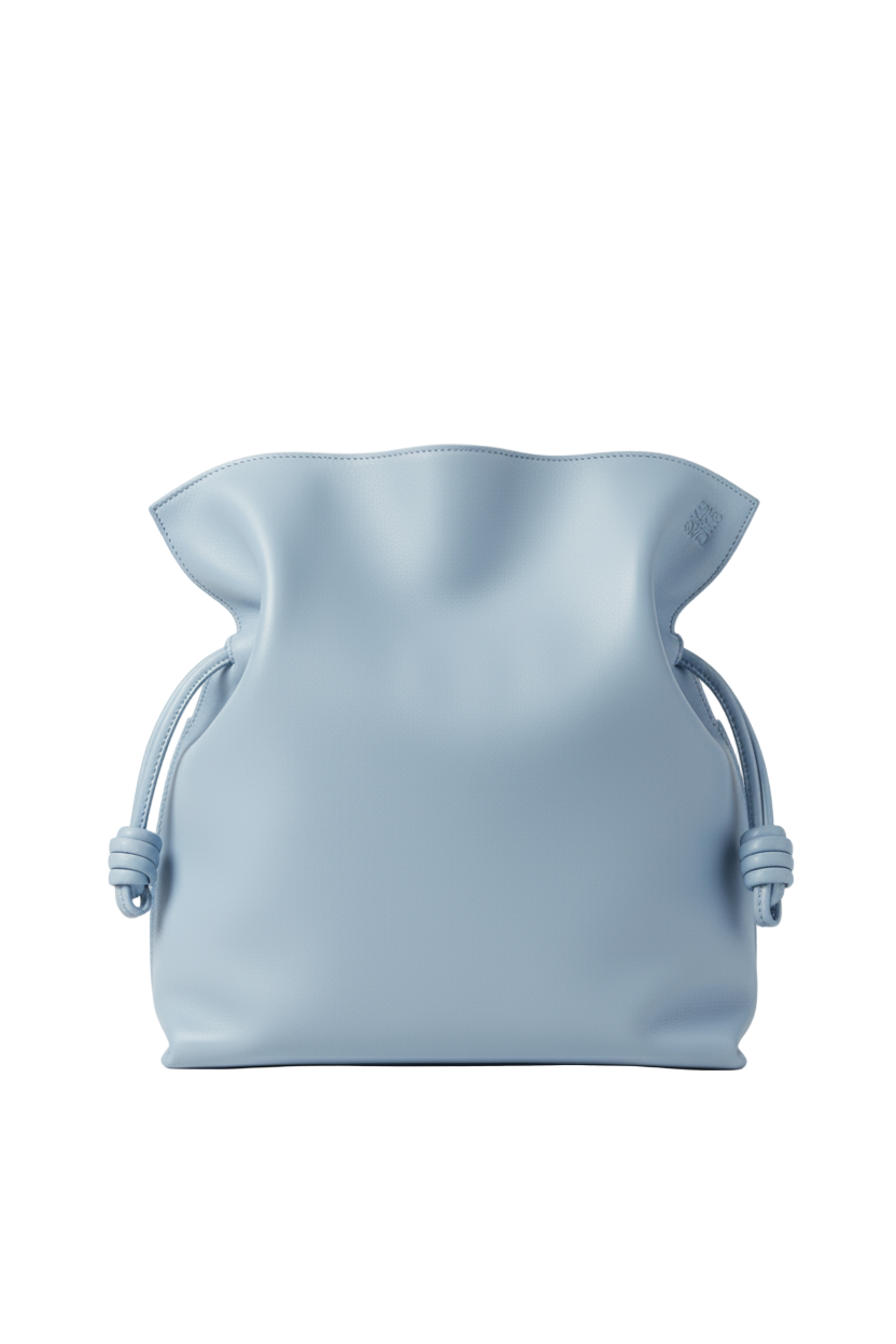 Pochette Flamenco en cuir de veau Nappa