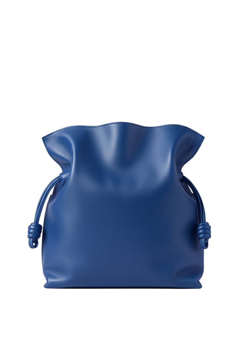 Pochette Flamenco en cuir de veau Nappa