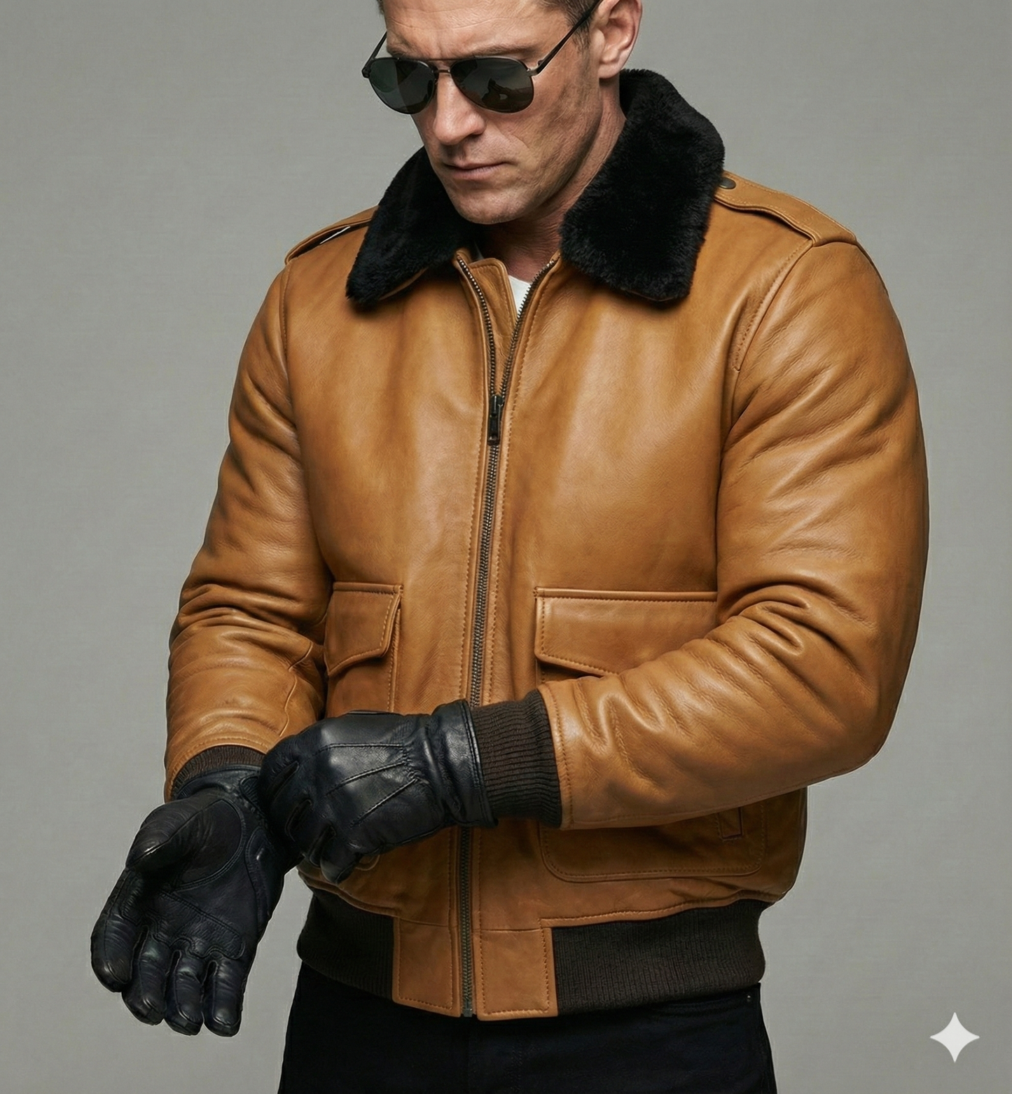 Eagle Rider – Veste en Cuir Premium 2026