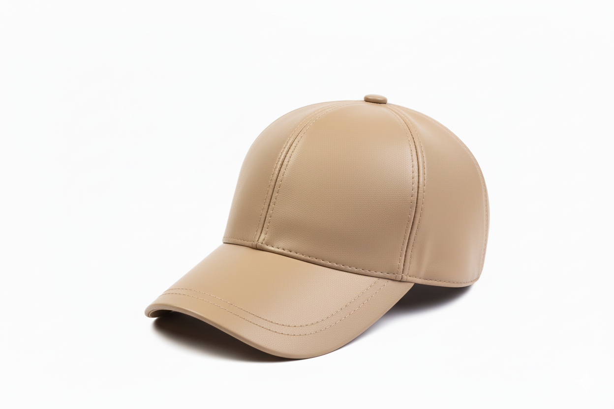 Casquette de baseball en cuir, différentes couleurs