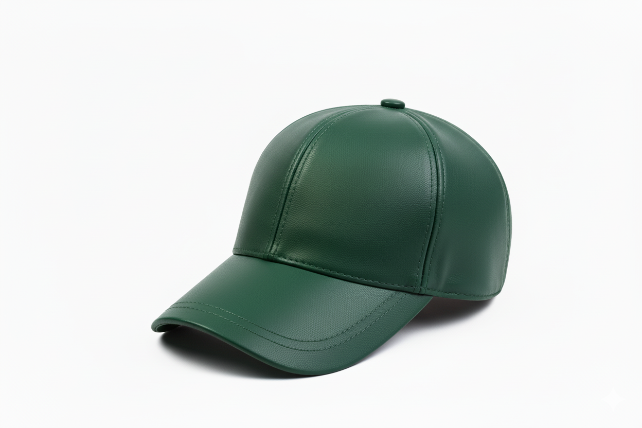 Casquette de baseball en cuir, différentes couleurs