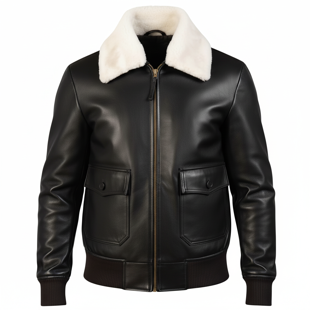 Airmare G-1 Blouson aviateur en cuir veritable