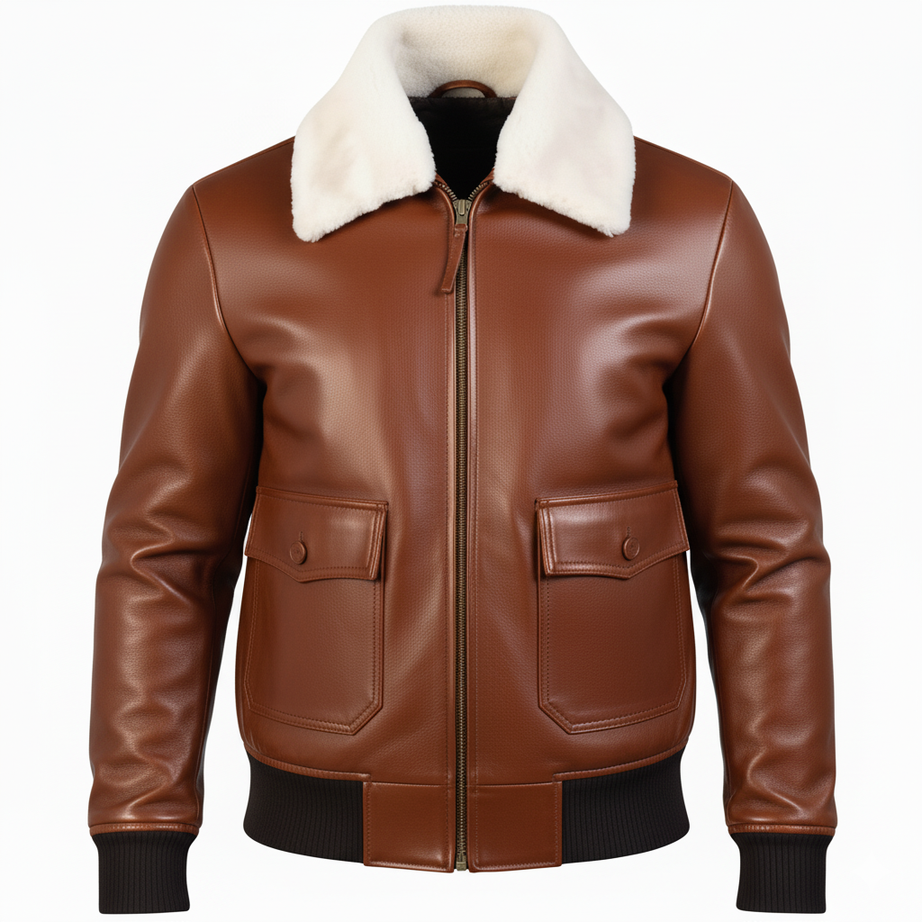 Airmare G-1 Blouson aviateur en cuir veritable
