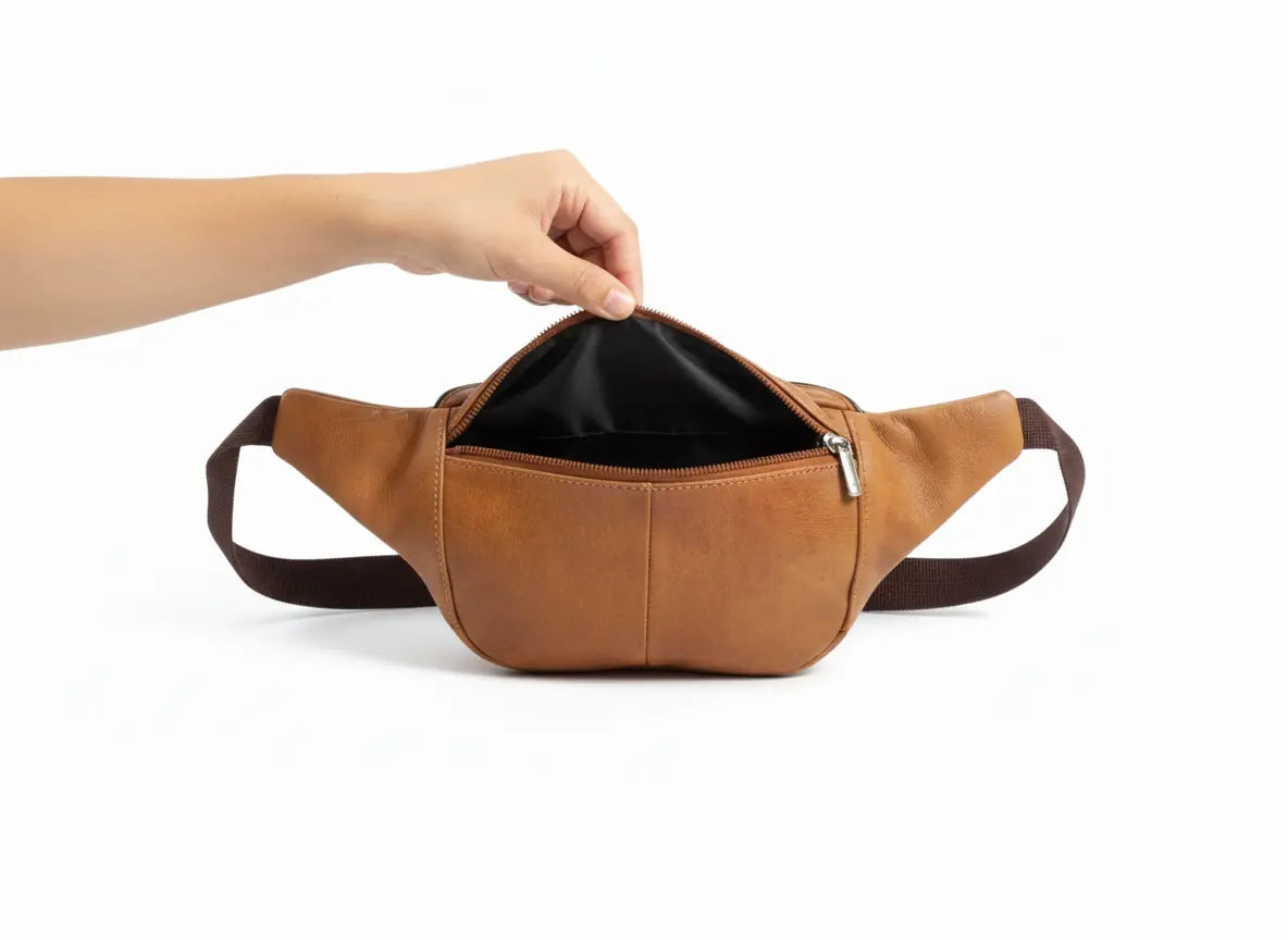 Sac banane Marrakchi en cuir GangGang My Store
