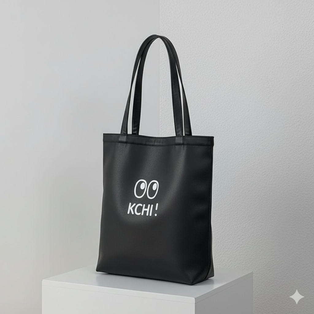 Sac shopping tendance en cuir Marrakchi, taille ajustable