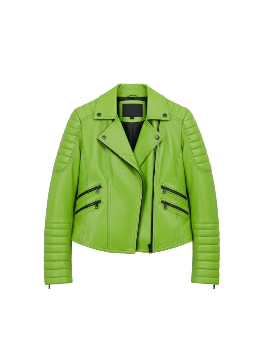 Veste en cuir d’agneau – Majida
