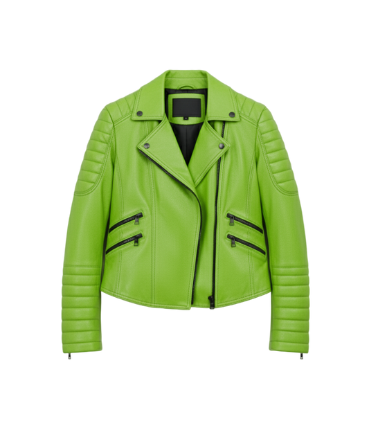 Veste en cuir d’agneau – Majida