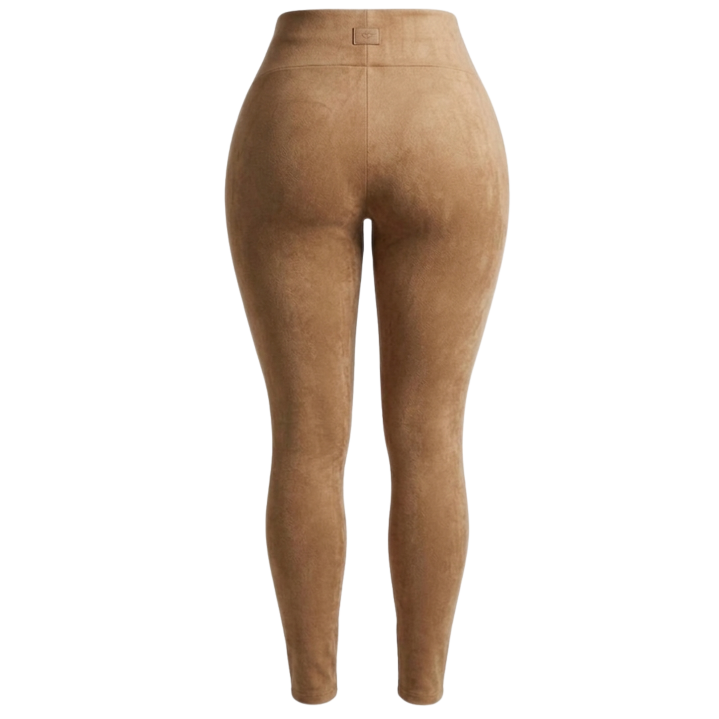 Pantalon en daim premium femme – Taille haute, élastique, coupe flare de MRKSHI