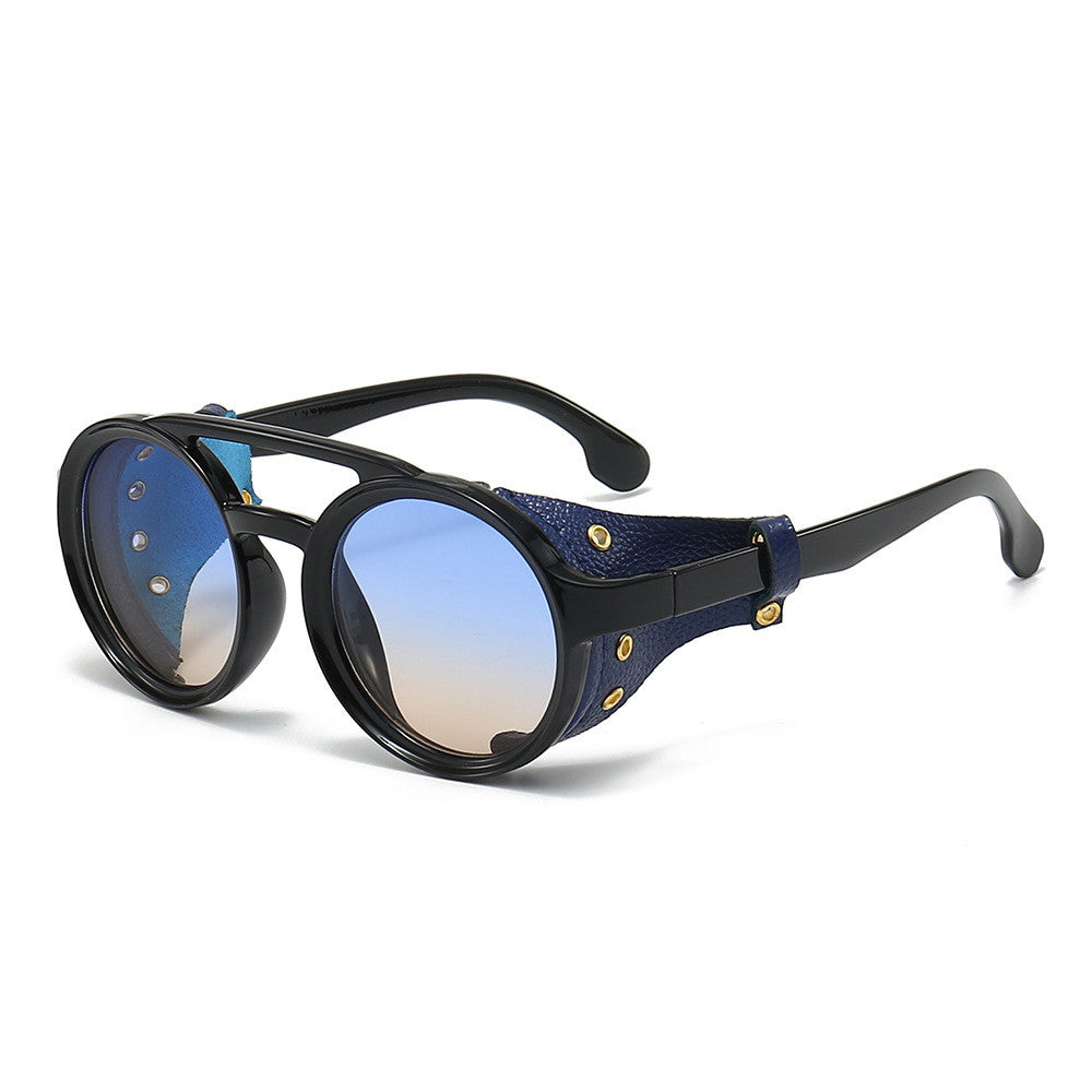 Lunettes Vintage Rondes Rétro – Steampunk Unisexe UV400