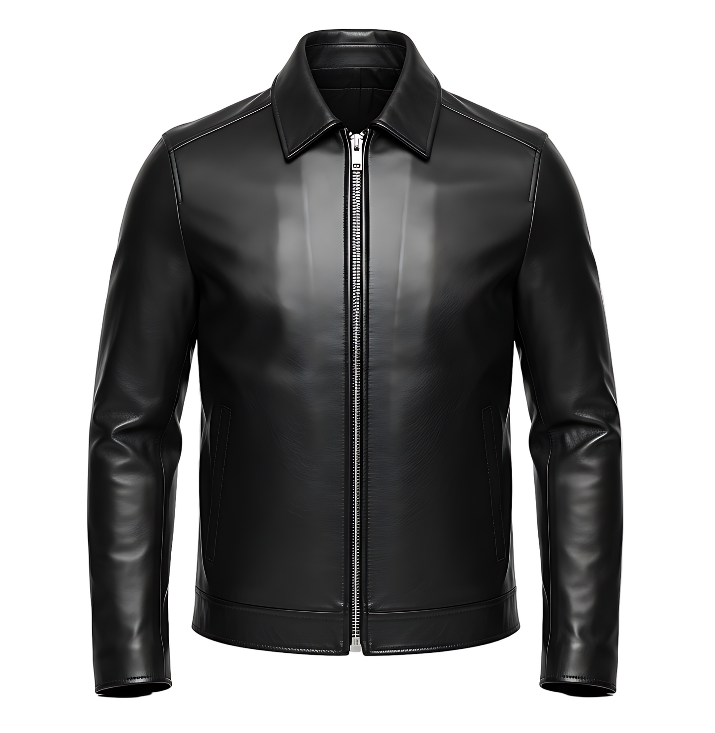 Veste en cuir d’agneau pour homme – Marvis