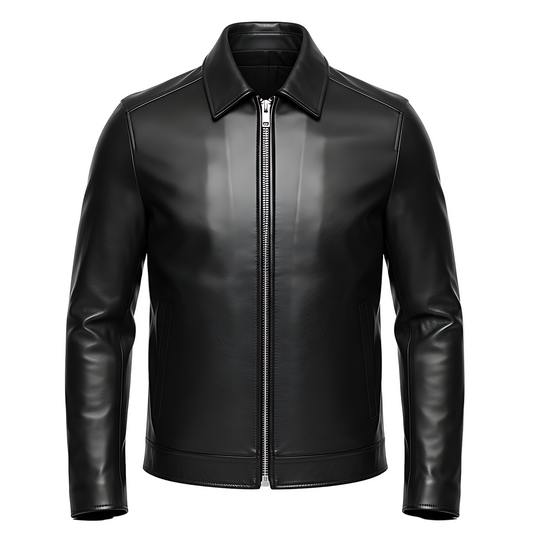 Veste en cuir d’agneau pour homme – Marvis