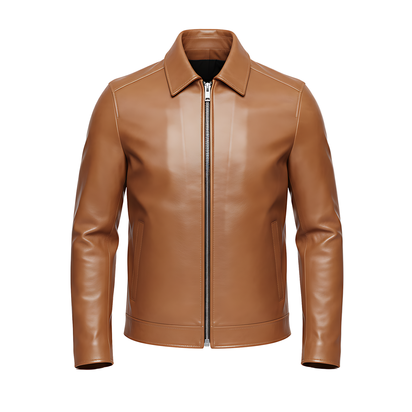 Veste en cuir d’agneau pour homme – Marvis