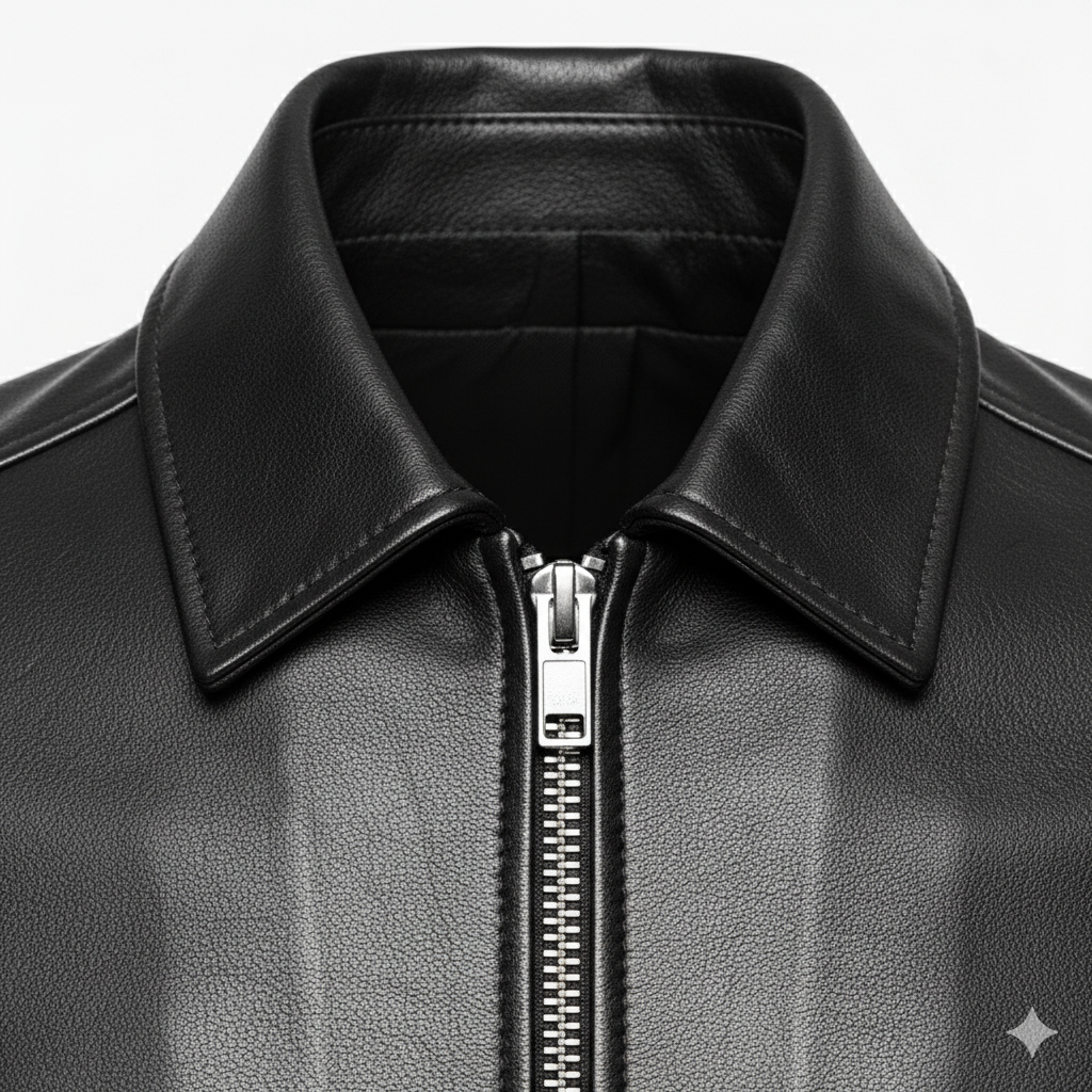 Veste en cuir d’agneau pour homme – Marvis