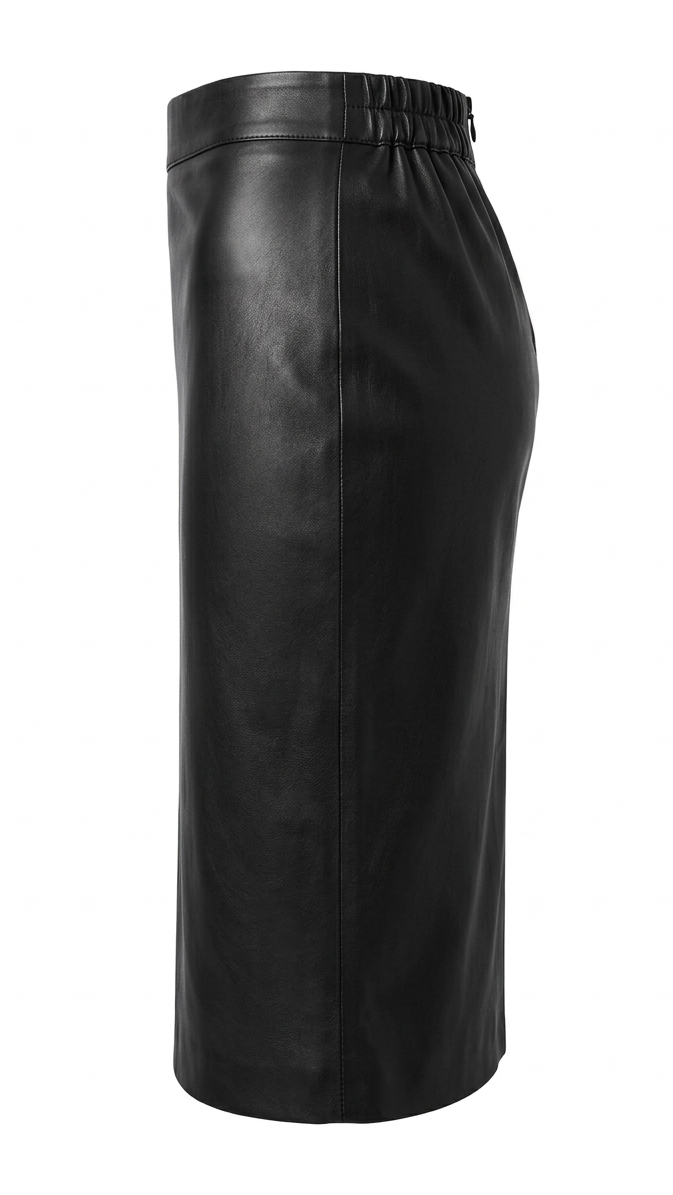 Jupe cuir femme haut de gamme ajustée et confortable