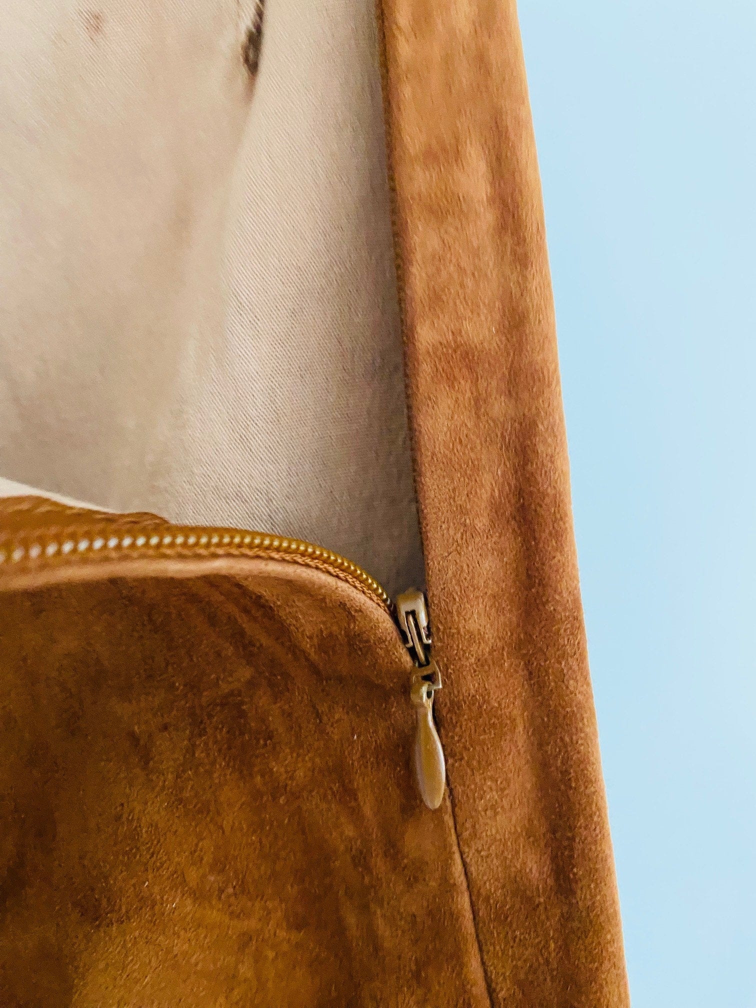 Pantalon en daim stretch