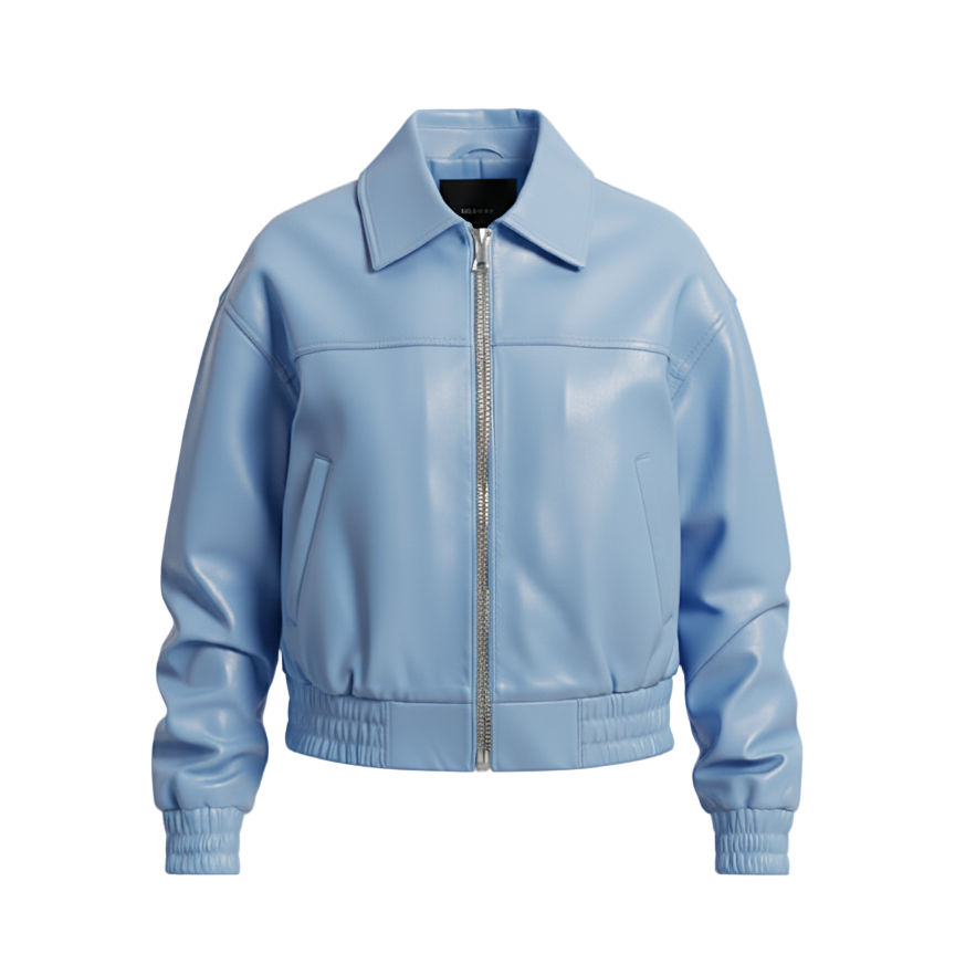 Blouson Bomber en cuir pour femme – Cleo
