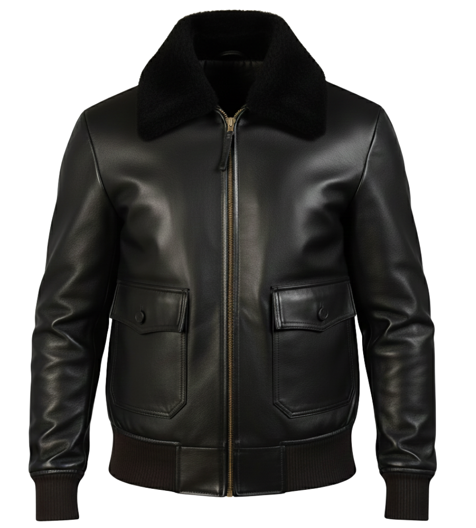 Airmare G-1 Blouson aviateur en cuir veritable