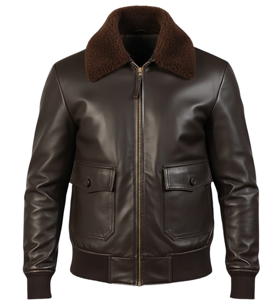 Airmare G-1 Blouson aviateur en cuir veritable