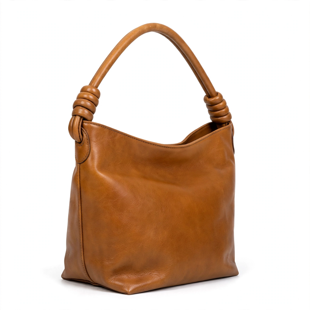 Sac Hobo en Cuir MRKSHI – 4 Couleurs