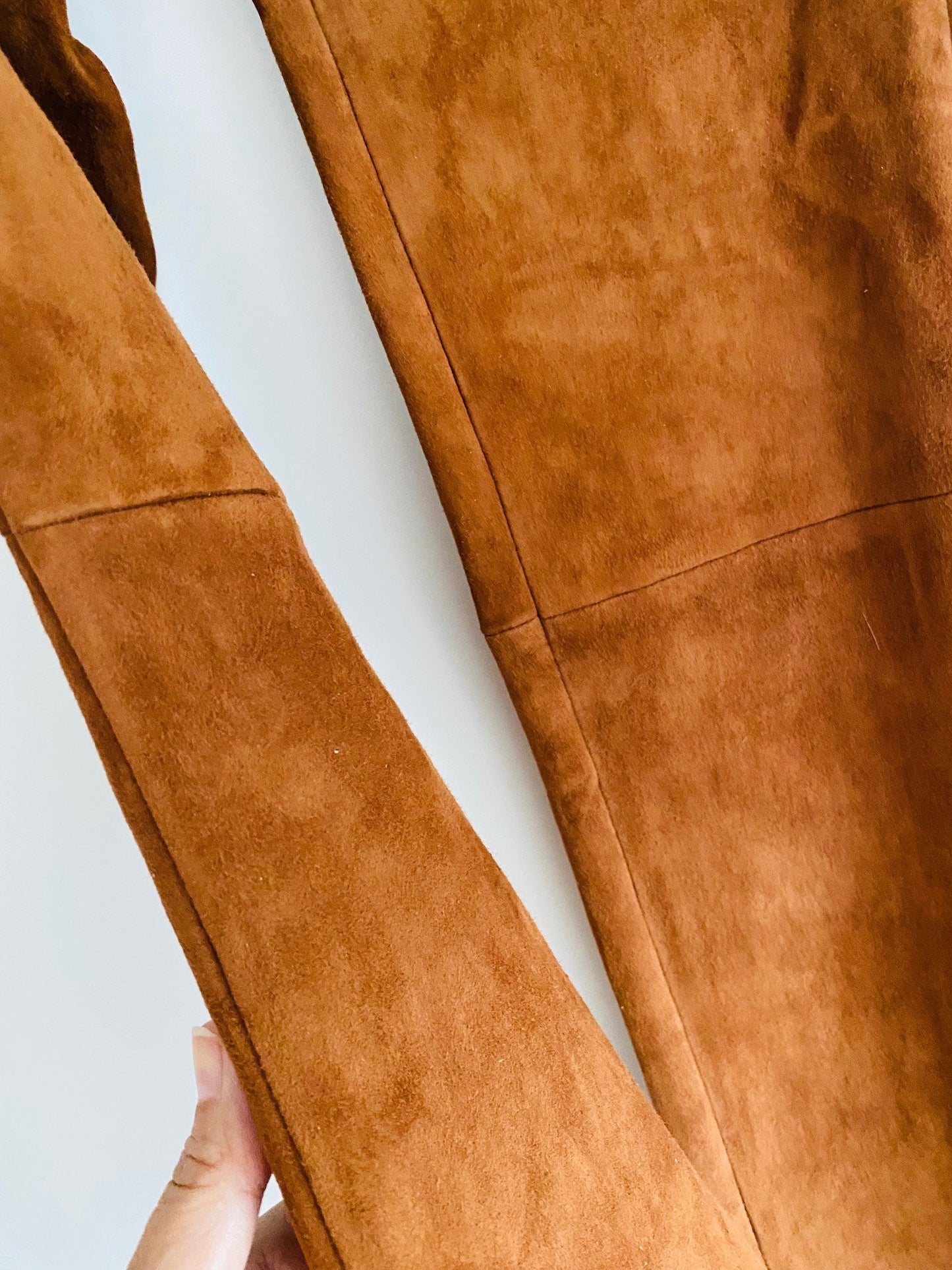 Pantalon en daim stretch