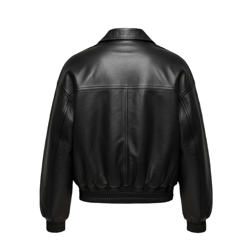 Blouson Bomber en cuir pour femme – Cleo