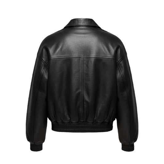 Blouson Bomber en cuir pour femme – Cleo