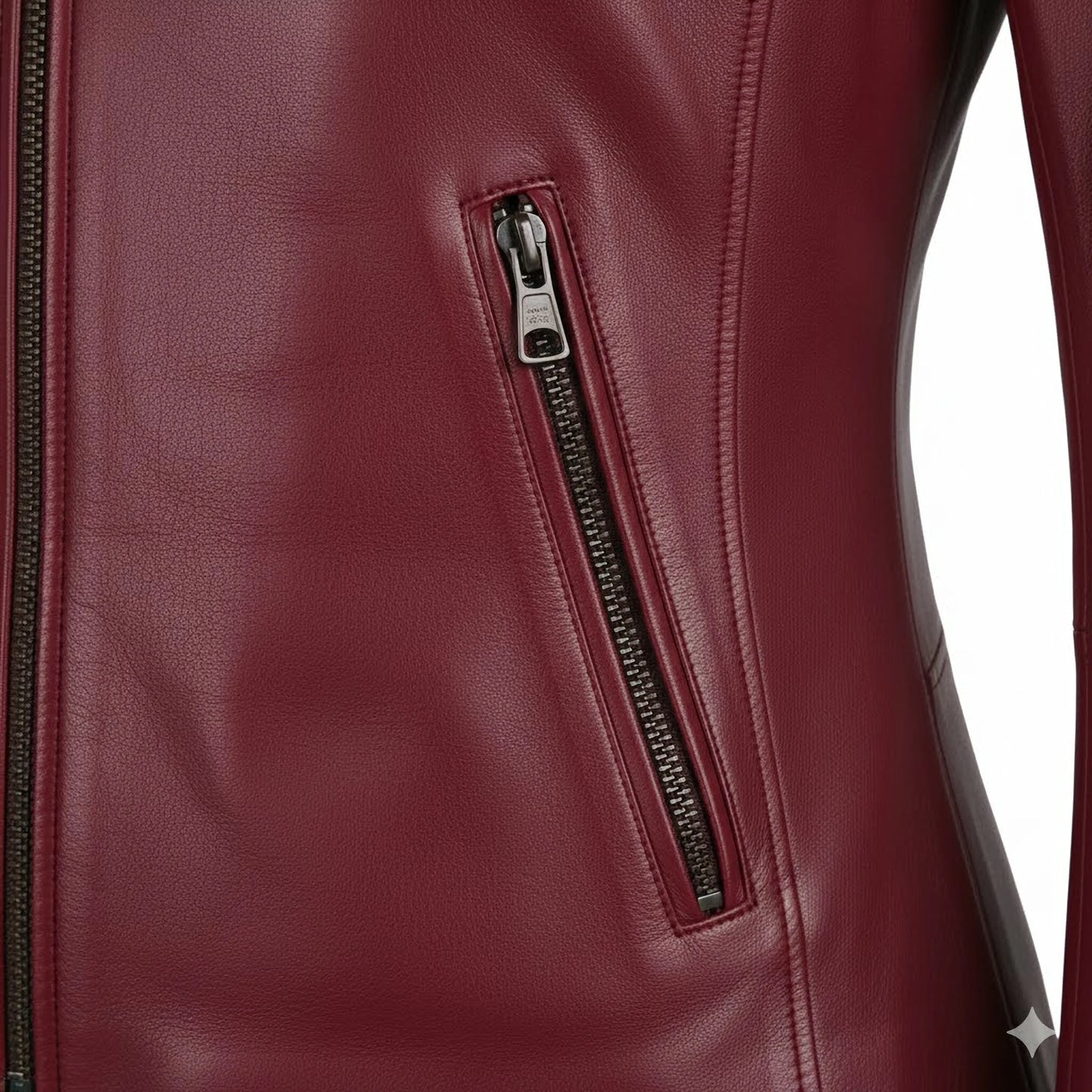 Veste en cuir d'agneau DUCE My Store