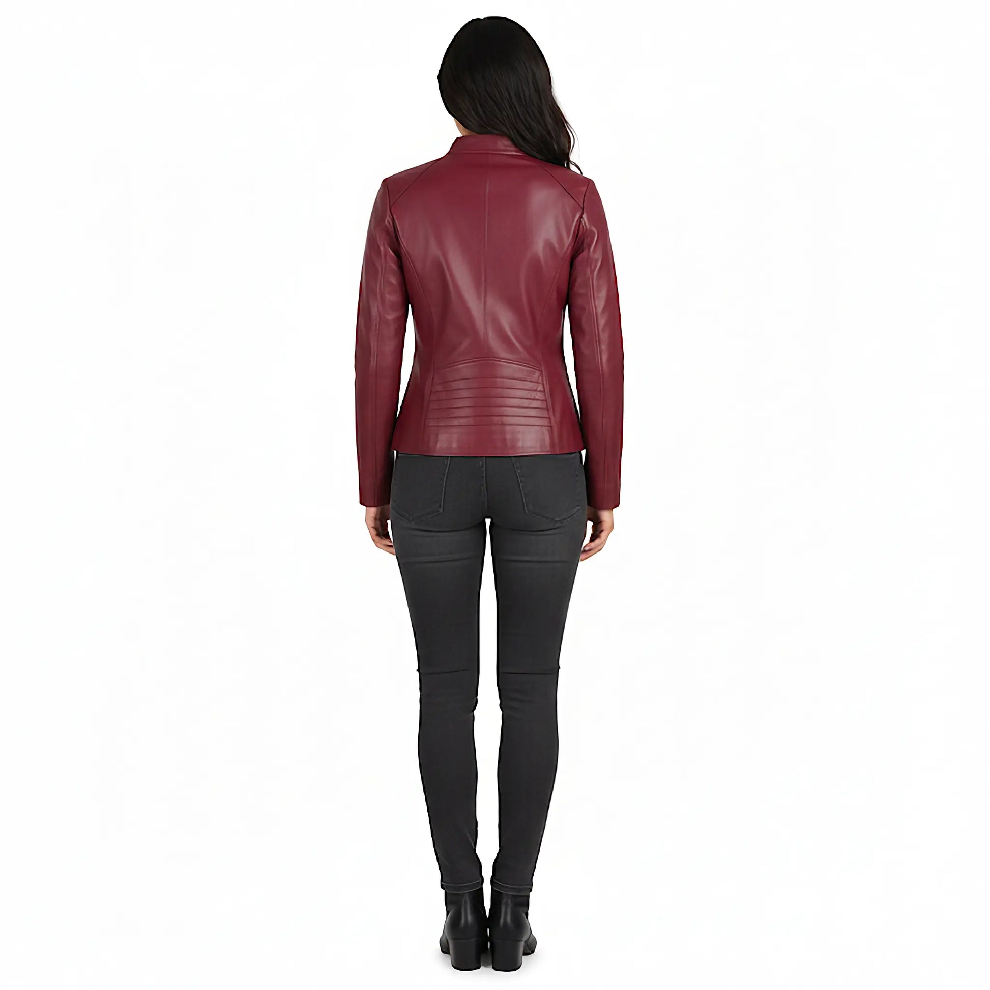 Veste en cuir d'agneau DUCE My Store