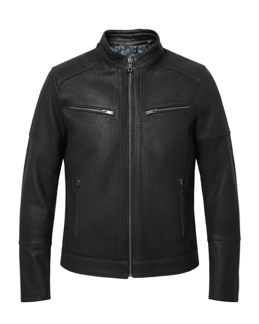 Veste en cuir Dusty pour homme