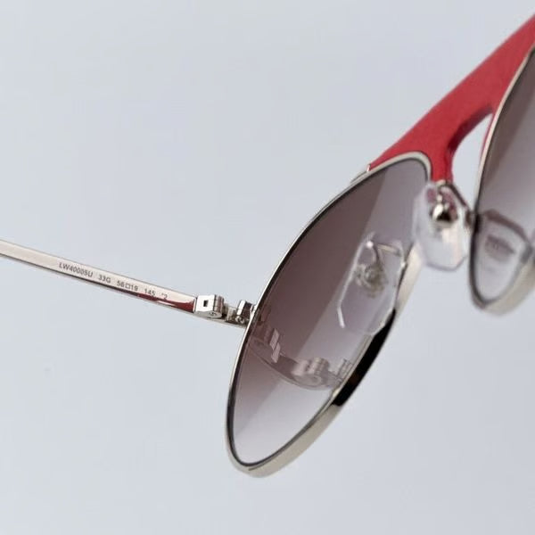 Lunettes de soleil avec ornements en cuir,  rondes, lunettes aviateur rétro, unisexes, UV400