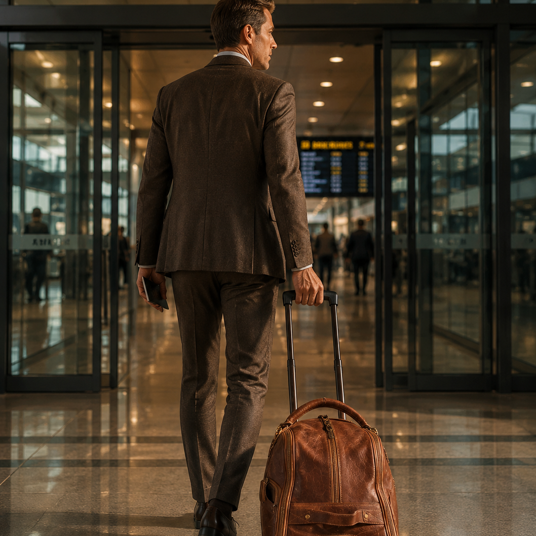 Sac de voyage cuir, sac de voyage en cuir véritable, sac de voyage cuir avec roulettes, bagage cabine luxe, sac week-end homme cuir premium, sac de voyage business élégant, sac de voyage marron haut de gamme MRKSHI. Sac de voyage en cuir véritable MRKSHI avec roulettes, sac de voyage cuir luxe pour homme, bagage cabine premium, sac week-end en cuir marron, grand sac de voyage élégant pour affaires et loisirs. Sac de voyage en cuir véritable MRKSHI avec roulettes, bagage cabine luxe, sac week-end homme