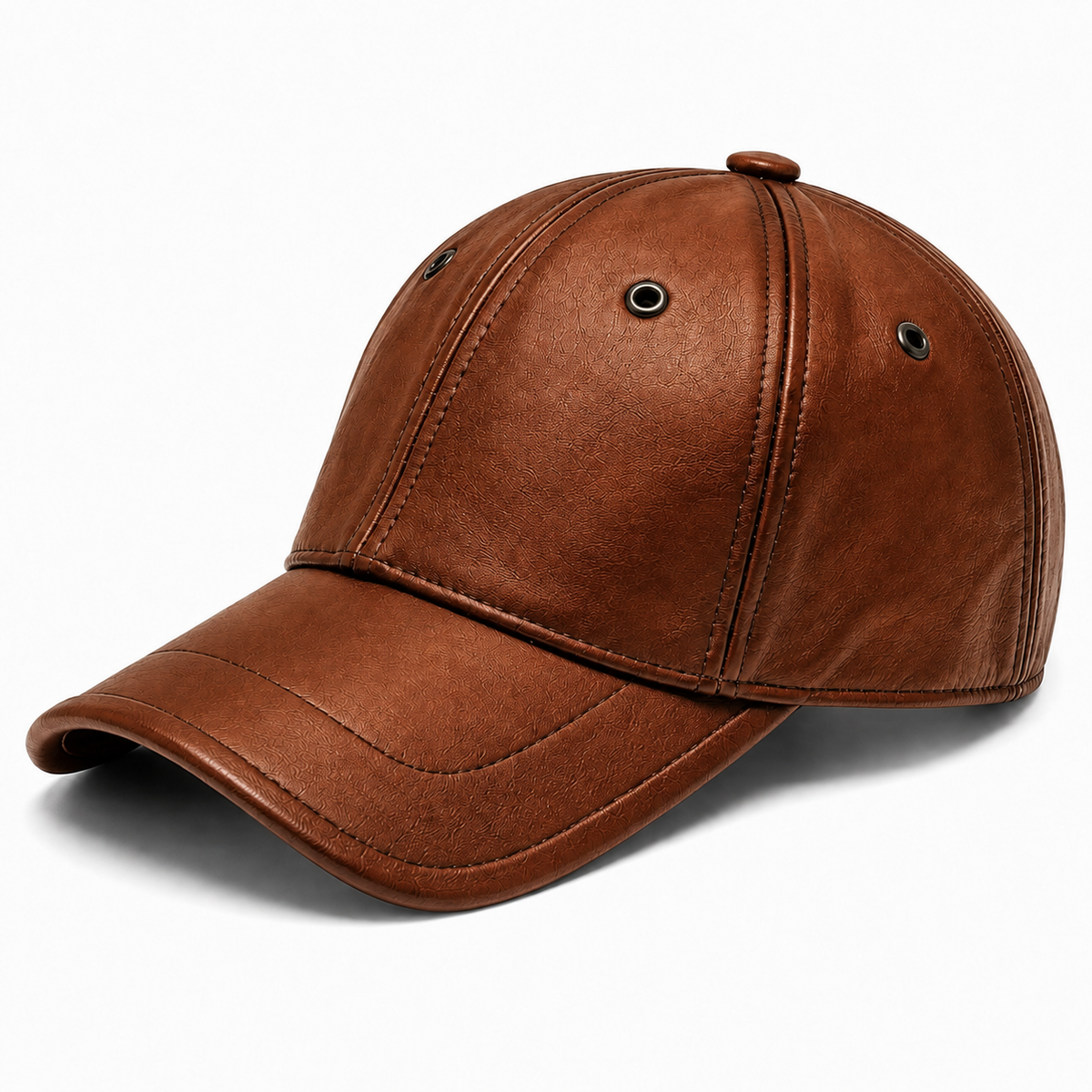 Casquette de baseball en cuir, différentes couleurs