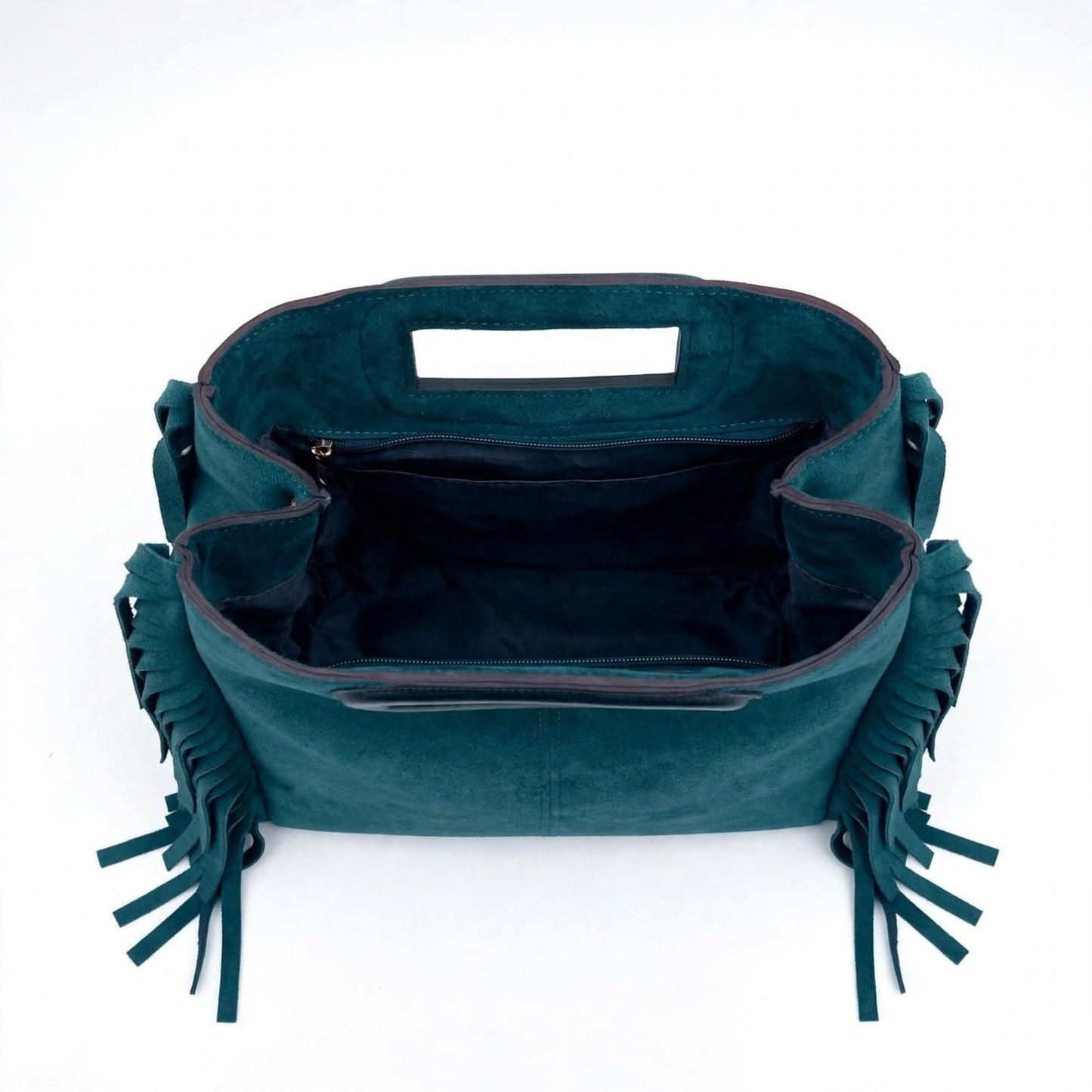 Sac à main MRKSHI en daim véritable