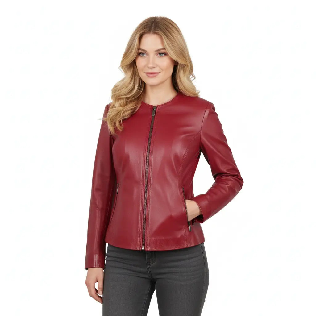 Veste en cuir d’agneau – FORD