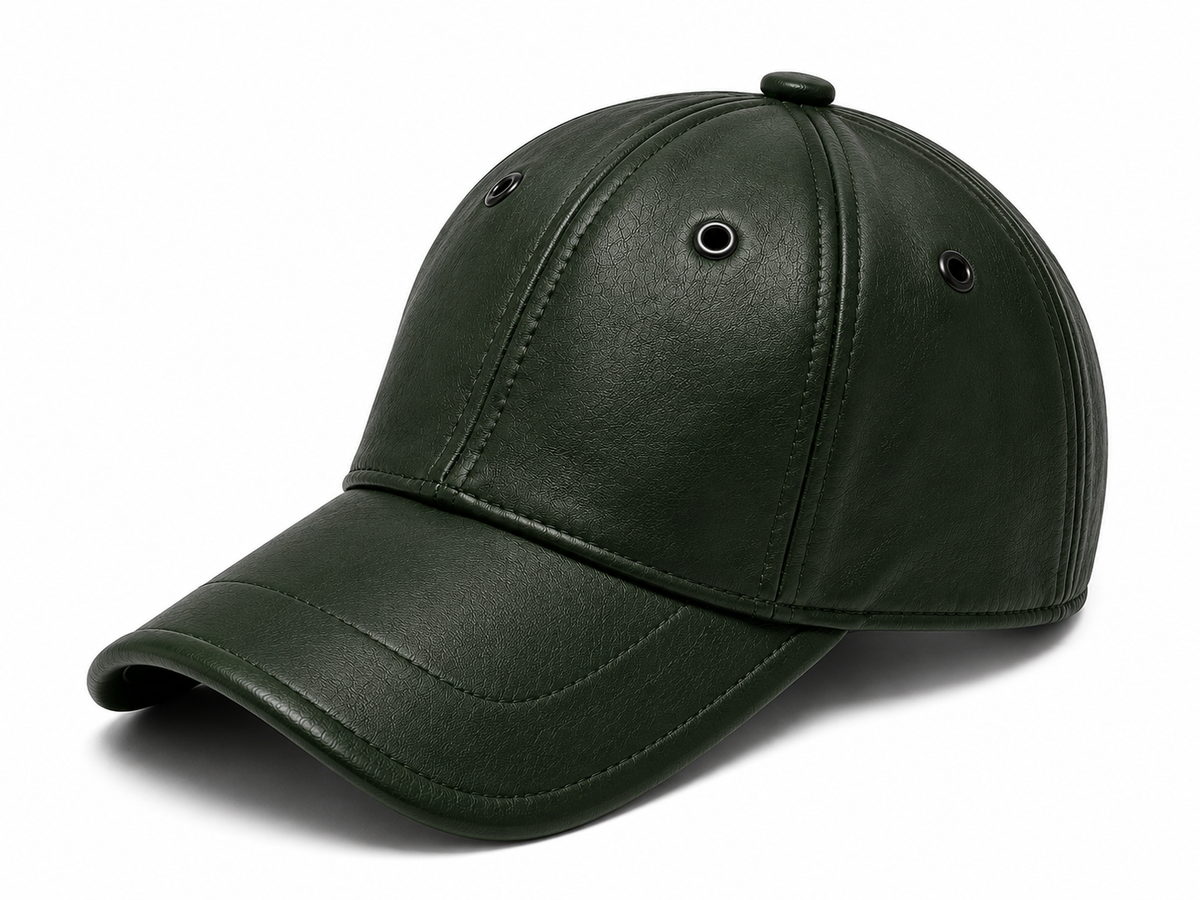 Casquette de baseball en cuir, différentes couleurs
